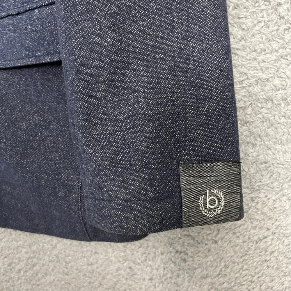 Bugatti Blazer Mens 50R Blue Excellent‎ Two Button Textured European Sport Coat